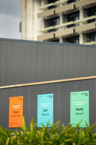 Picture by Tim Cuff 14 September 2021 - MakeShift Spaces installation: artist Ann Braunsteiner at 149  Hardy Street, Nelson, New Zealand