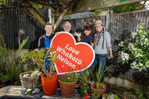 Picture by Tim Cuff 16 October 2024 - Make Shift Spaces Spring Clean, Nelson, New Zealand.