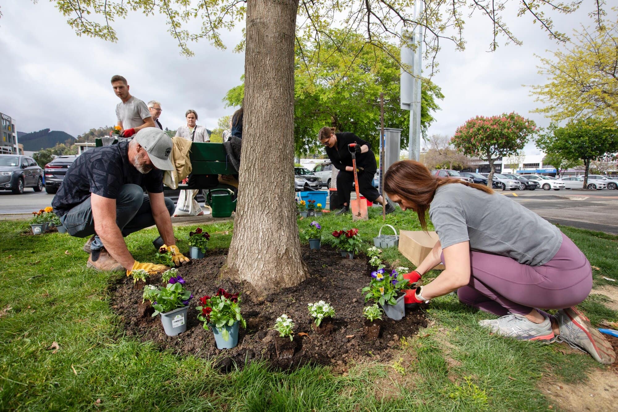 Picture by Tim Cuff 16 October 2024 - Make Shift Spaces Spring Clean, Nelson, New Zealand.