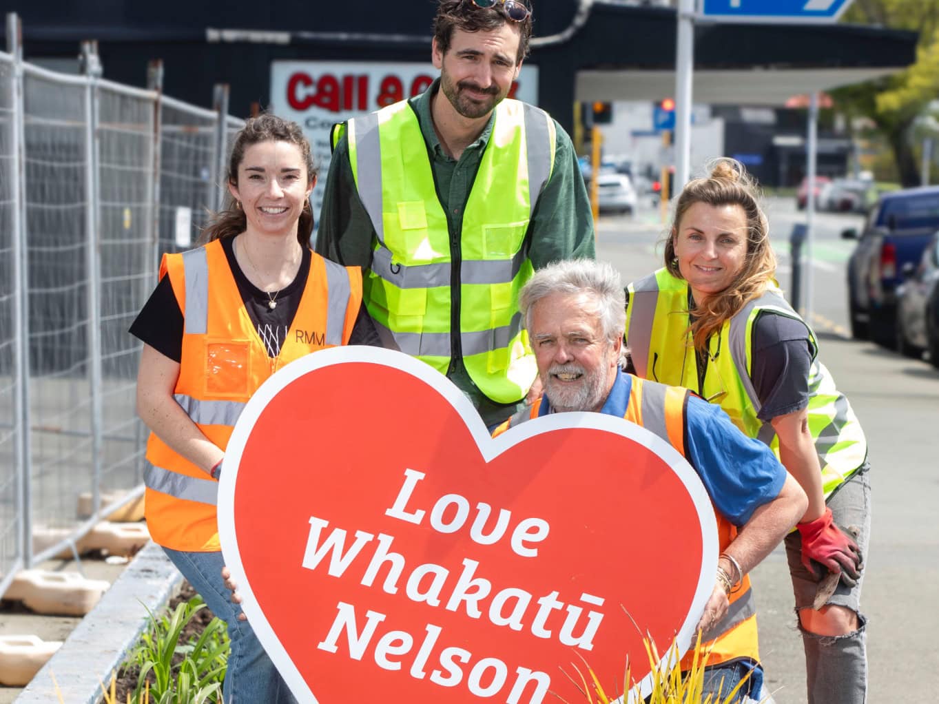 Picture by Tim Cuff 17 October 2024 - Make Shift Spaces Spring Clean, Nelson, New Zealand.