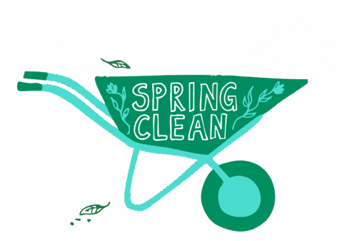 Spring Clean wheelbarrow icon
