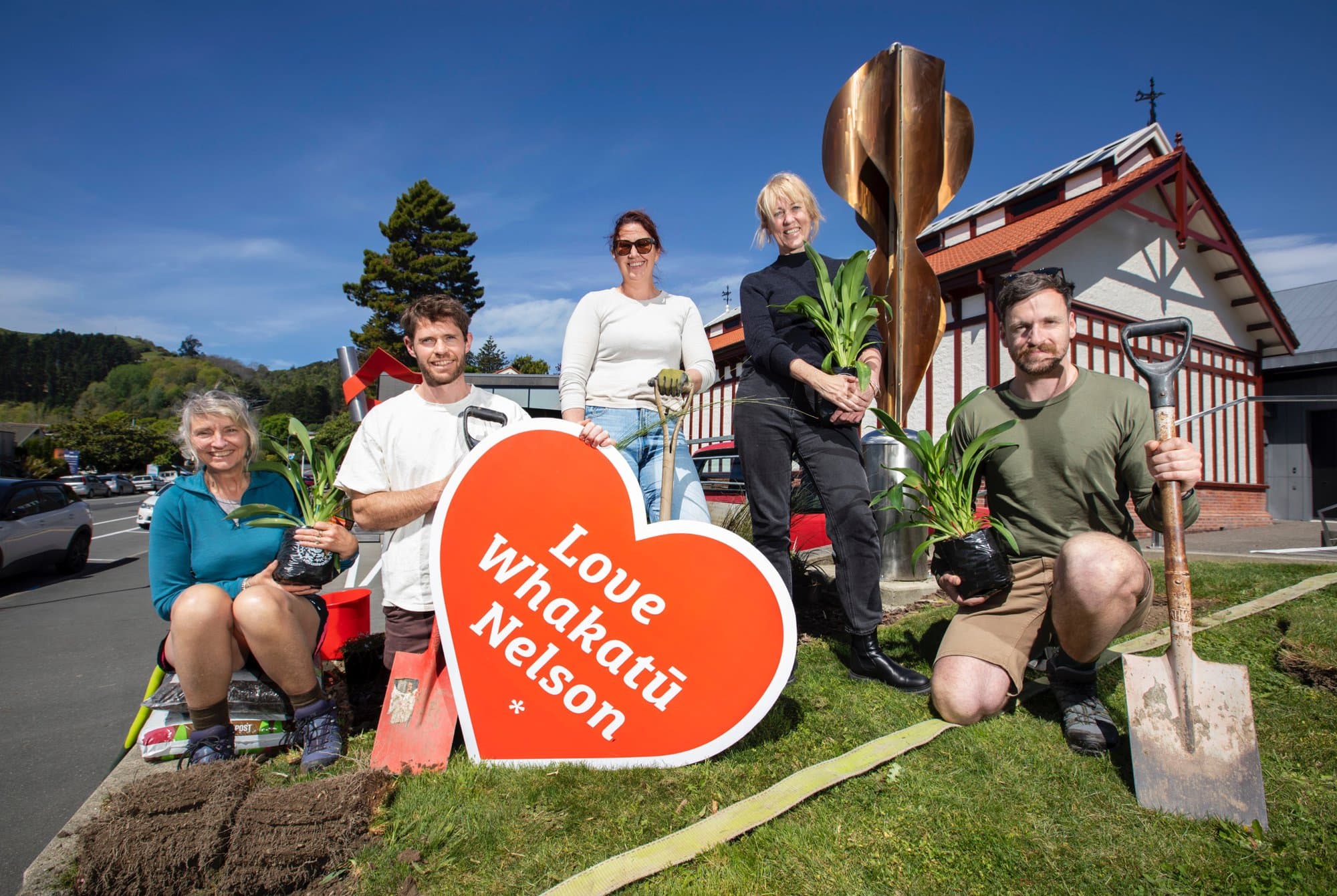 Picture by Tim Cuff - 17 October 2025 -  MakeShift Spaces Spring Clean, Nelson, New Zealand.