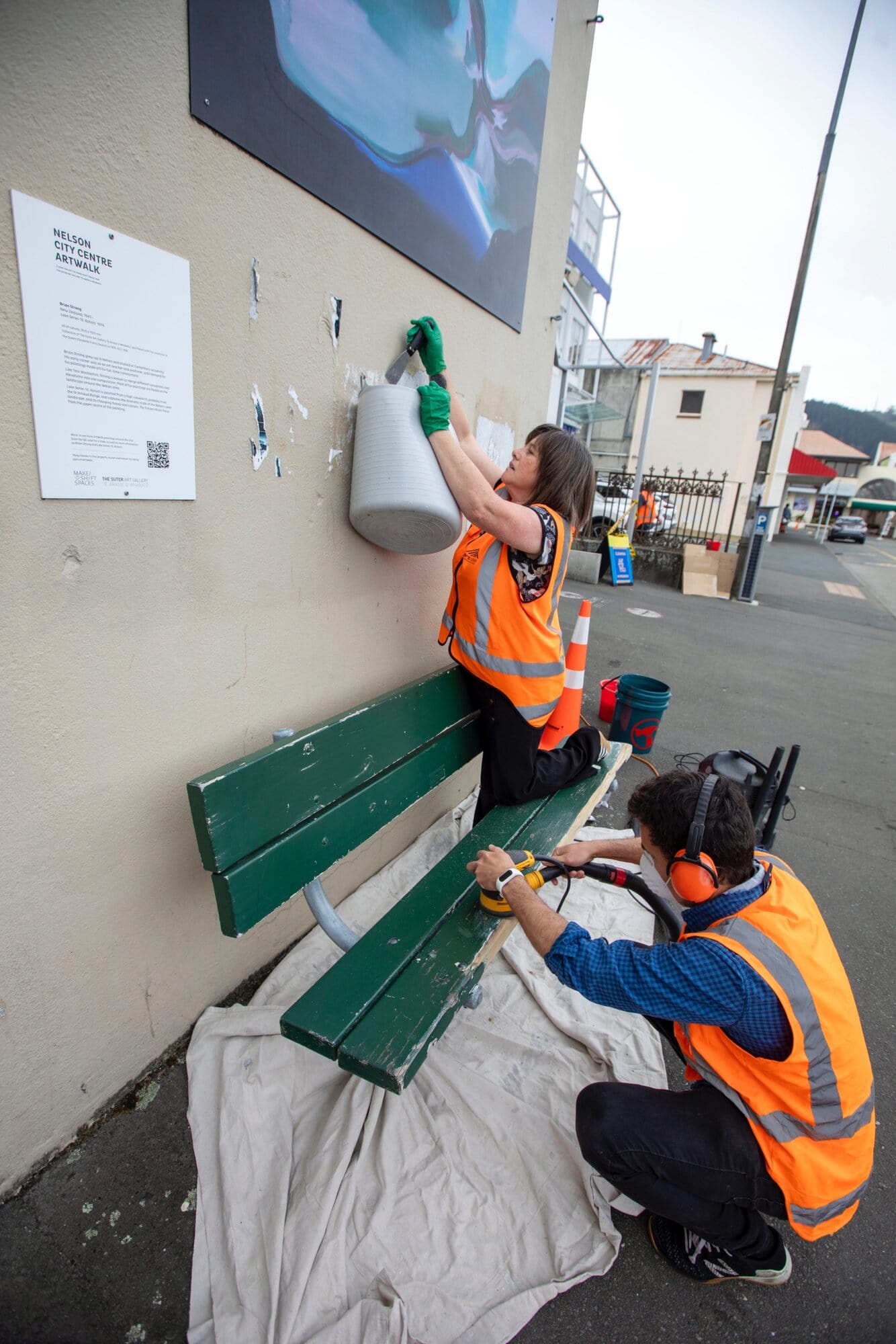Picture by Tim Cuff - 13 October 2025 -   MakeShift Spaces Spring Clean, Nelson, New Zealand.
