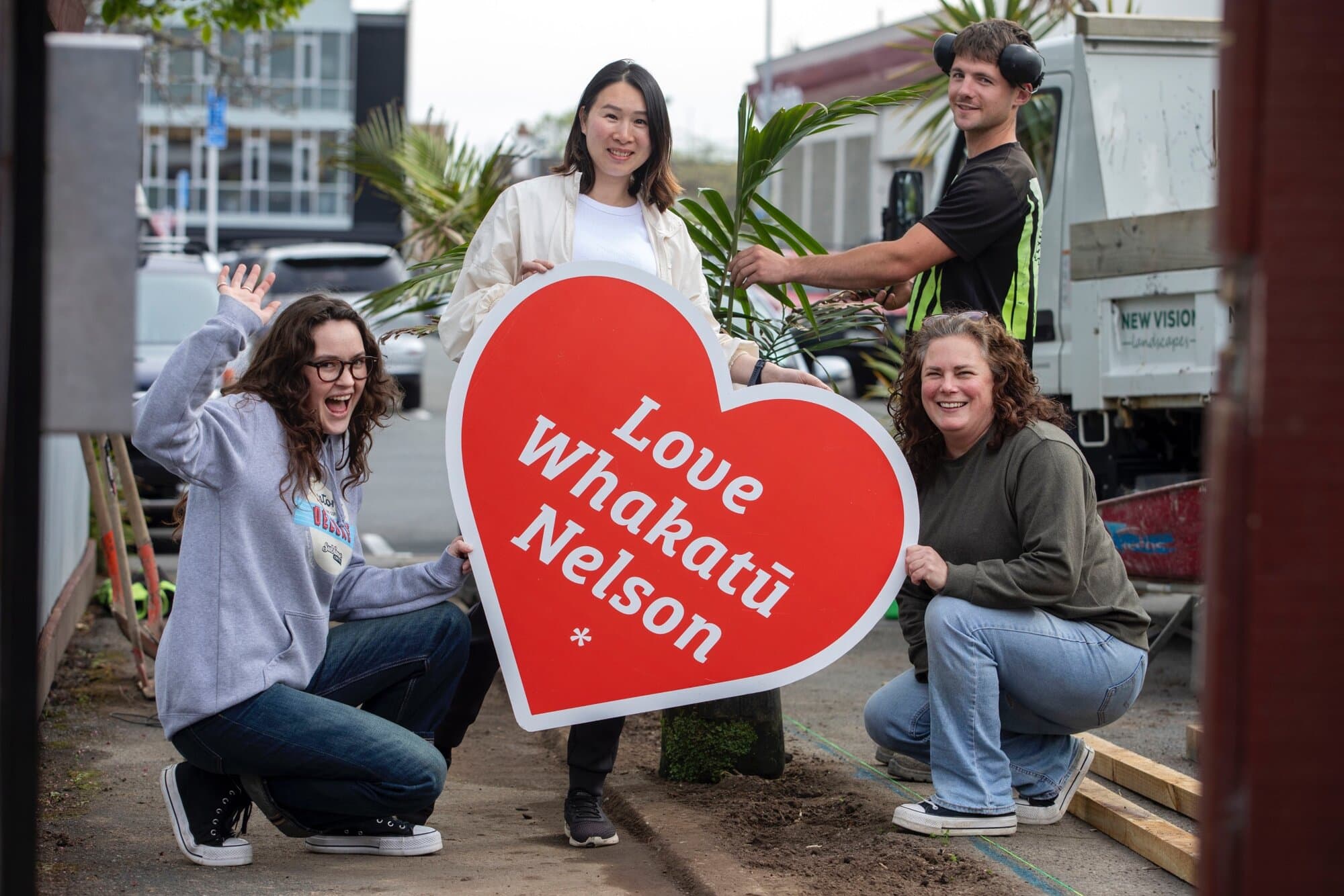 Picture by Tim Cuff - 13 October 2025 -   MakeShift Spaces Spring Clean, Nelson, New Zealand.